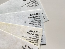 New Atmos新宇宙纸198gsm 云石纸 天空纸云彩特种艺术纸